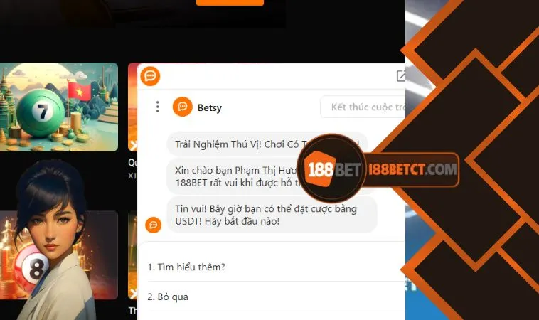 Anh em có bất cứ vấn đề gì hãy liên hệ 188Bet để được trợ giúp Anh em có bất cứ vấn đề gì hãy liên hệ 188Bet để được trợ giúp
