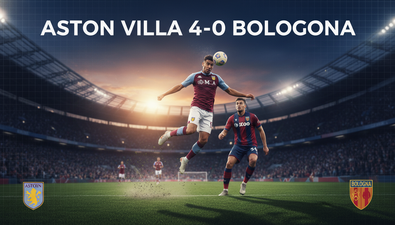 Kết quả Aston Villa vs Bologna