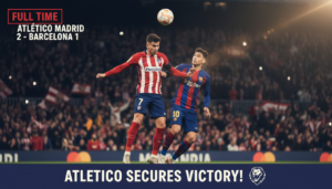 Kết quả Atletico Madrid vs Barcelona