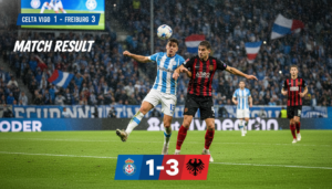 Kết quả Celta Vigo vs Freiburg