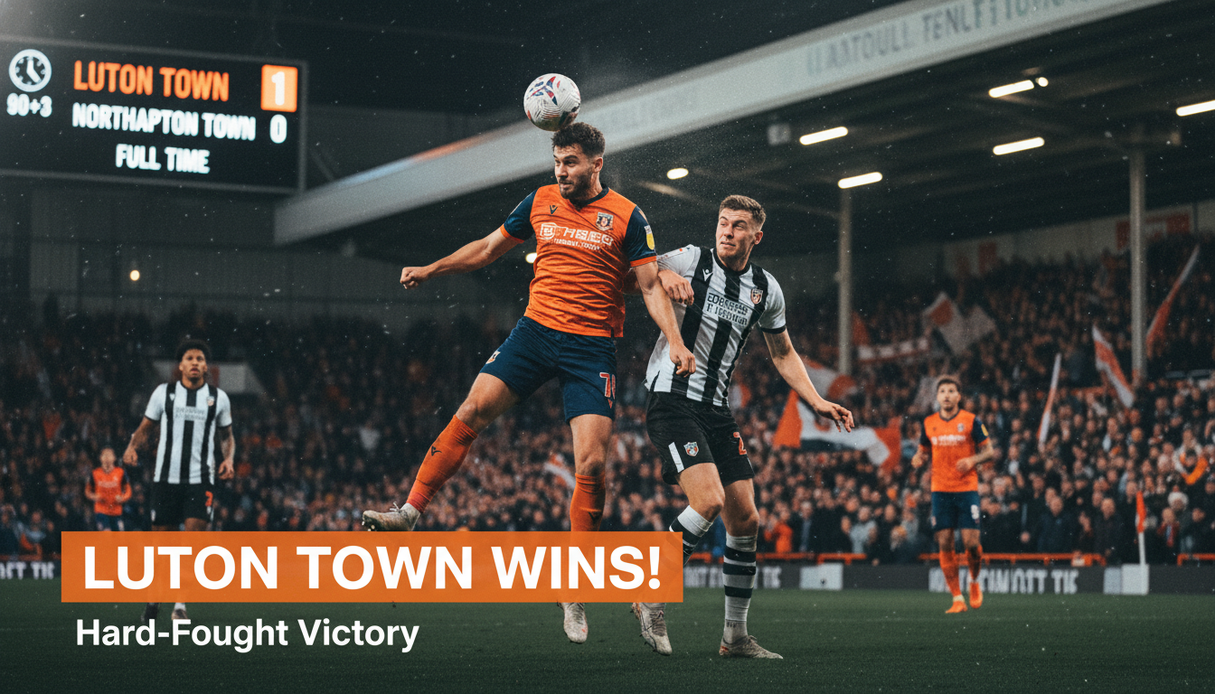 Kết quả Luton Town vs Northampton Town