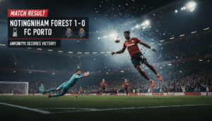 Kết quả Nottingham Forest vs FC Porto