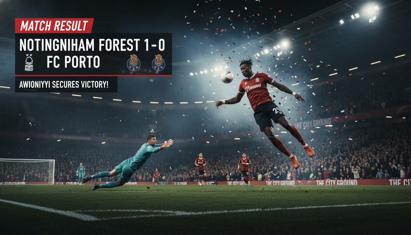 Kết quả Nottingham Forest vs FC Porto